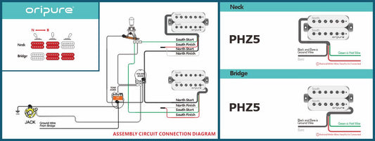 HH-1T1V OriPure Pickups Wiring Diagram - 10