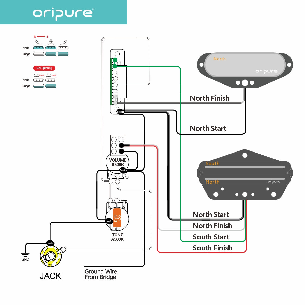OriPure Custom STD-TL Prewired circuit