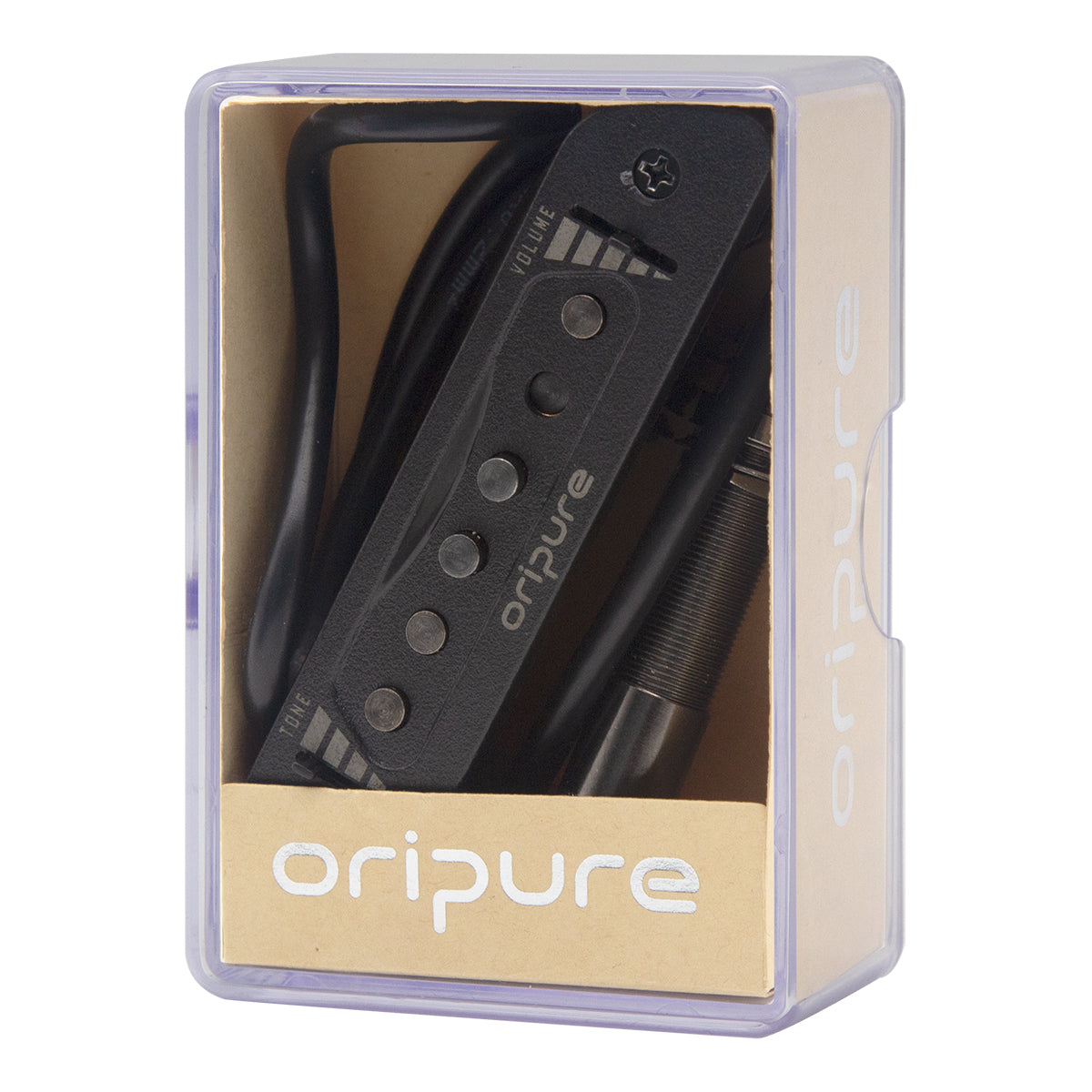 OriPure Acoustic Guitar Soundhole Pickup Set + Strings.