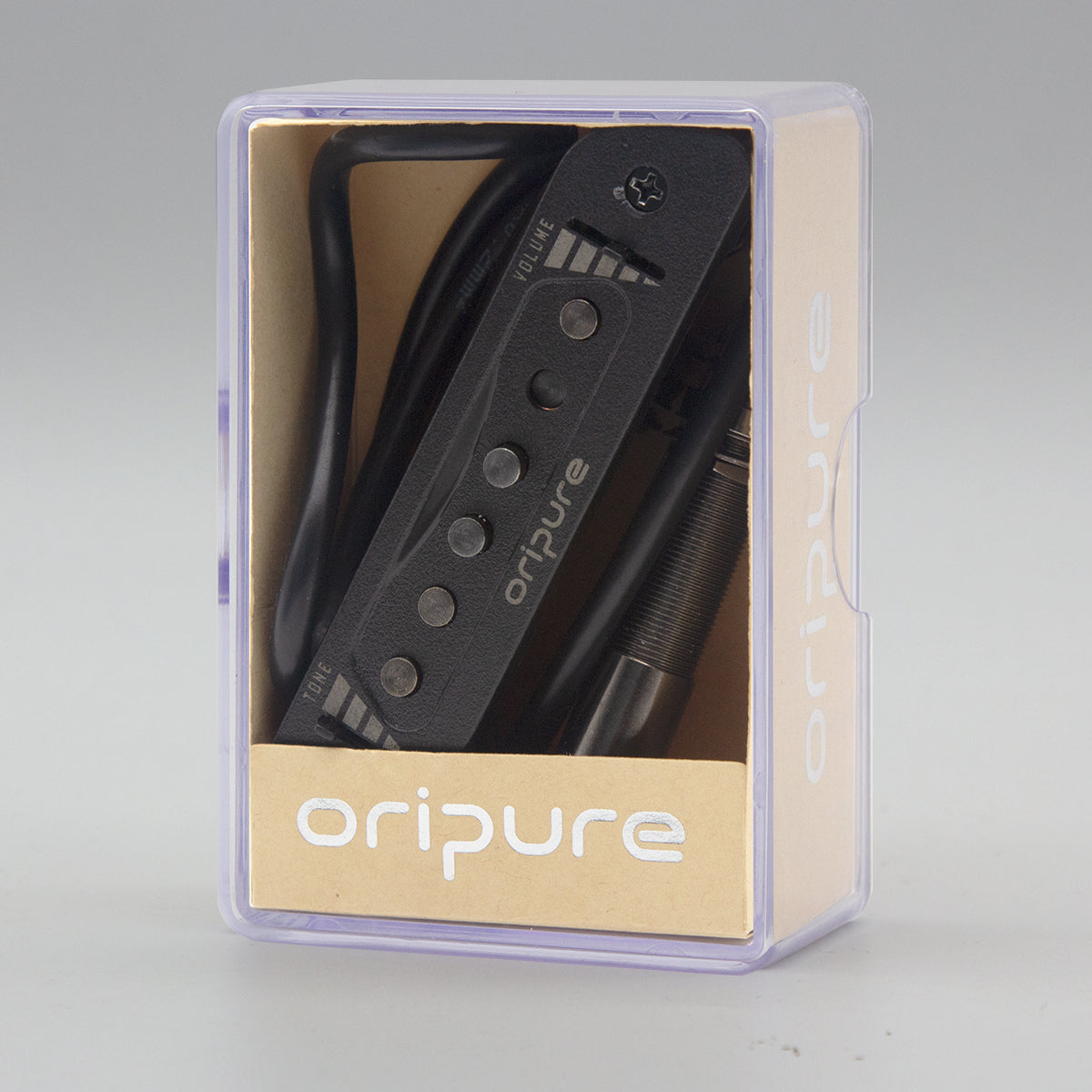 OriPure Acoustic Guitar Soundhole Pickup Set + Strings.