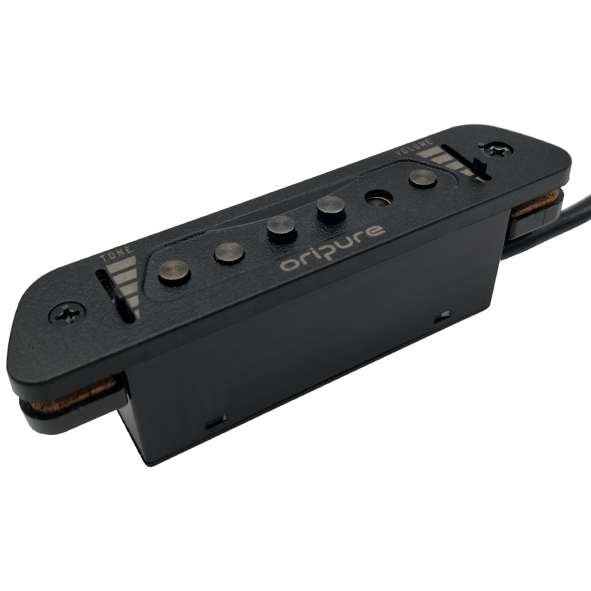 OriPure Acoustic Guitar Soundhole Pickup Set + Strings.