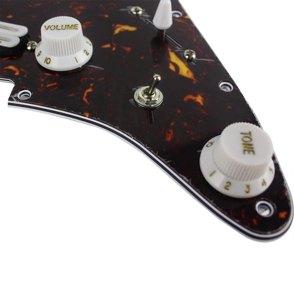 OriPure SSS Prewired Pickguard Set Loaded Alnico 5 Pickups fit FD Strat Guitar