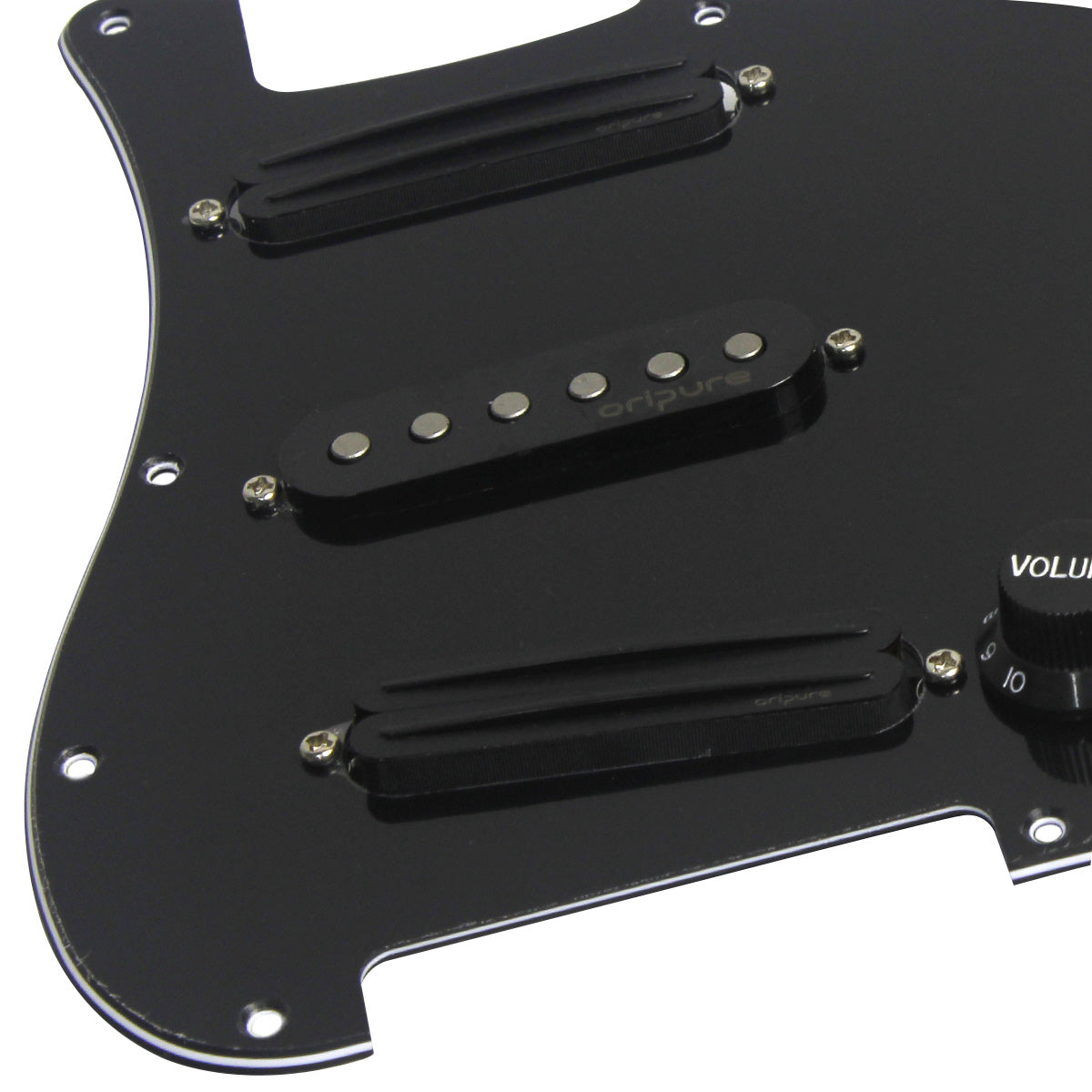OriPure SSS Prewired Pickguard Set Loaded Alnico 5 Pickups fit FD Strat Guitar