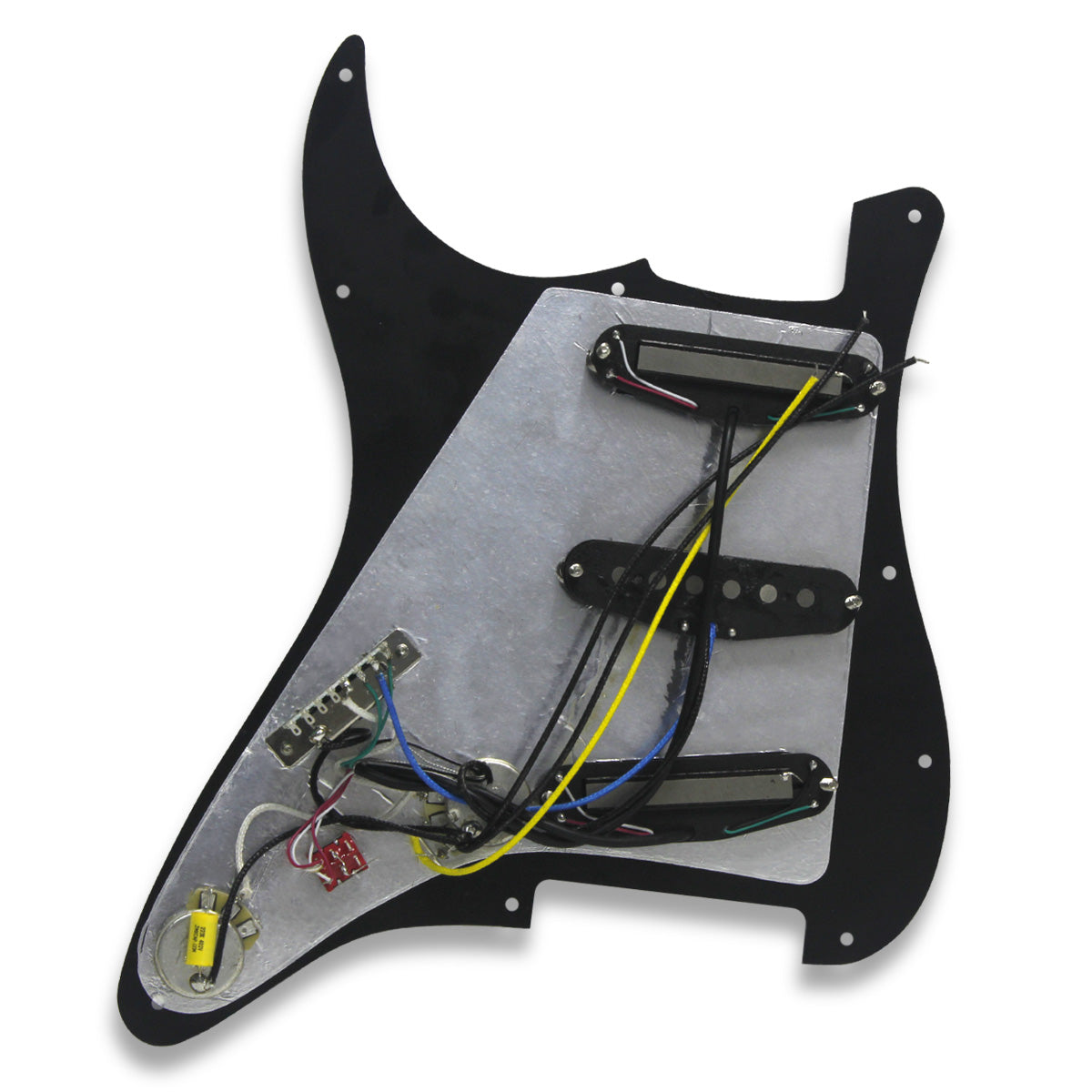 OriPure SSS Prewired Pickguard Set Loaded Alnico 5 Pickups fit FD Strat Guitar