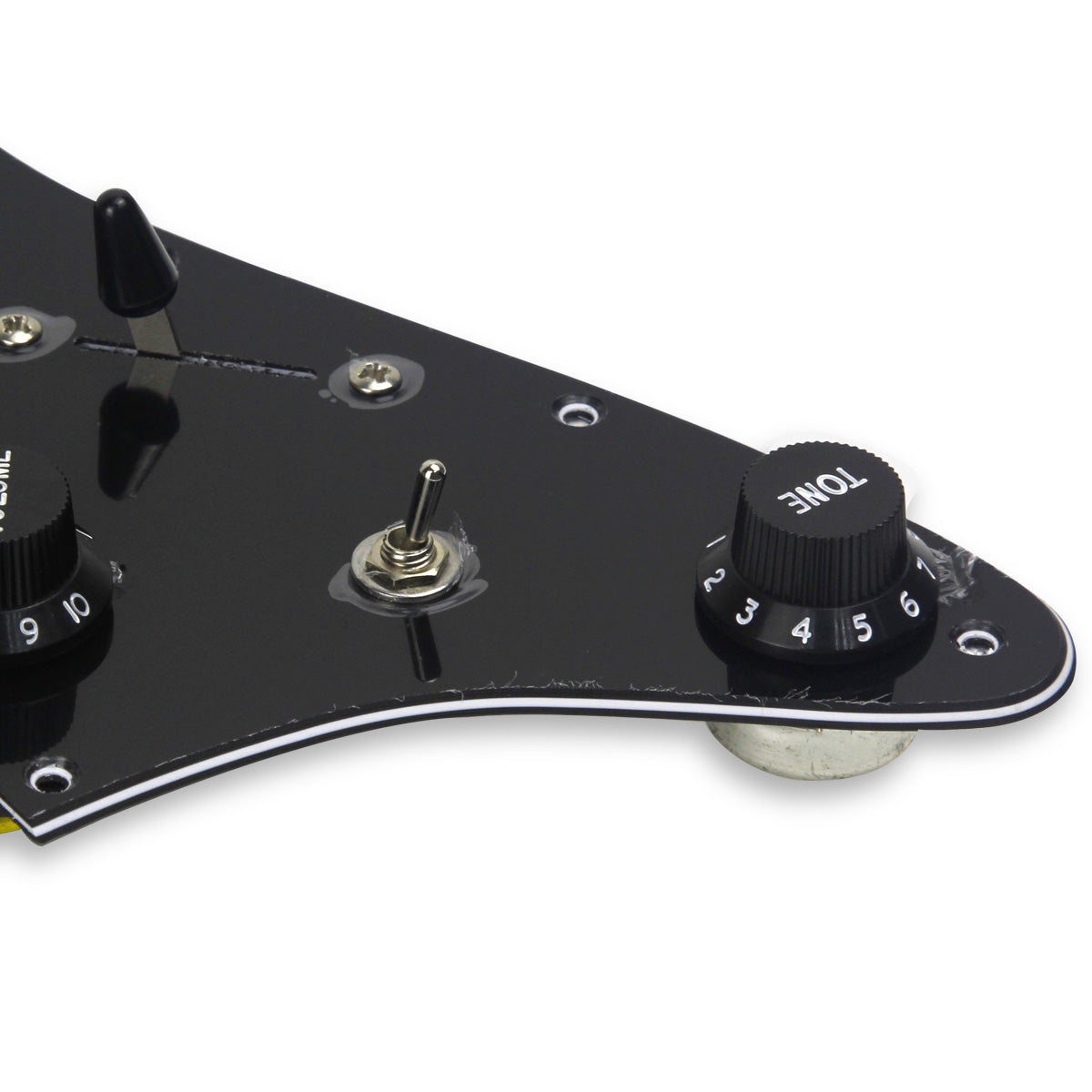OriPure Prewired HSS Guitar Pickguard Alnico 5 Pickup Set fit FD Strat Guitar