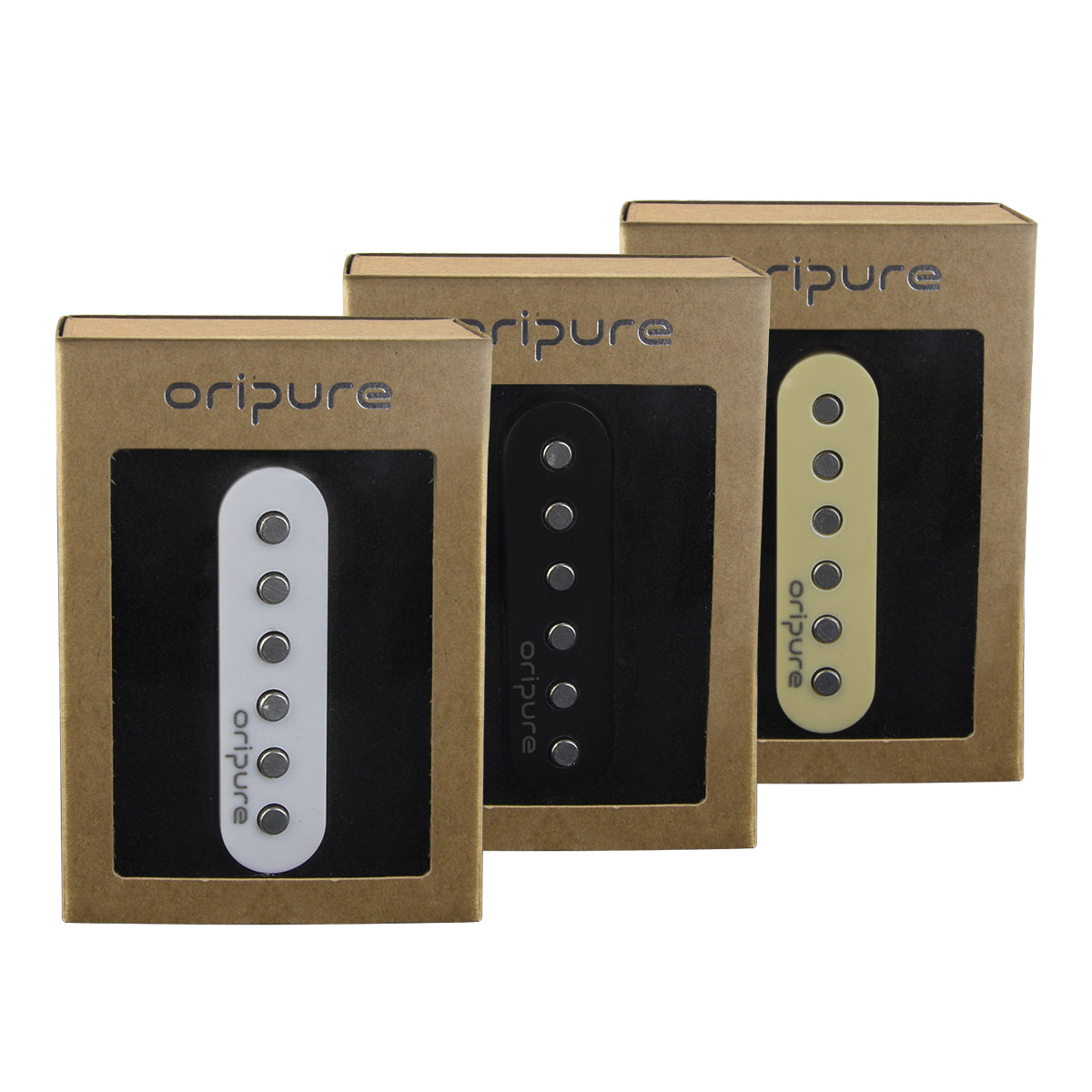 OriPure TFF566 Alnico V Flat Pole Vintage Single Coil Pickups