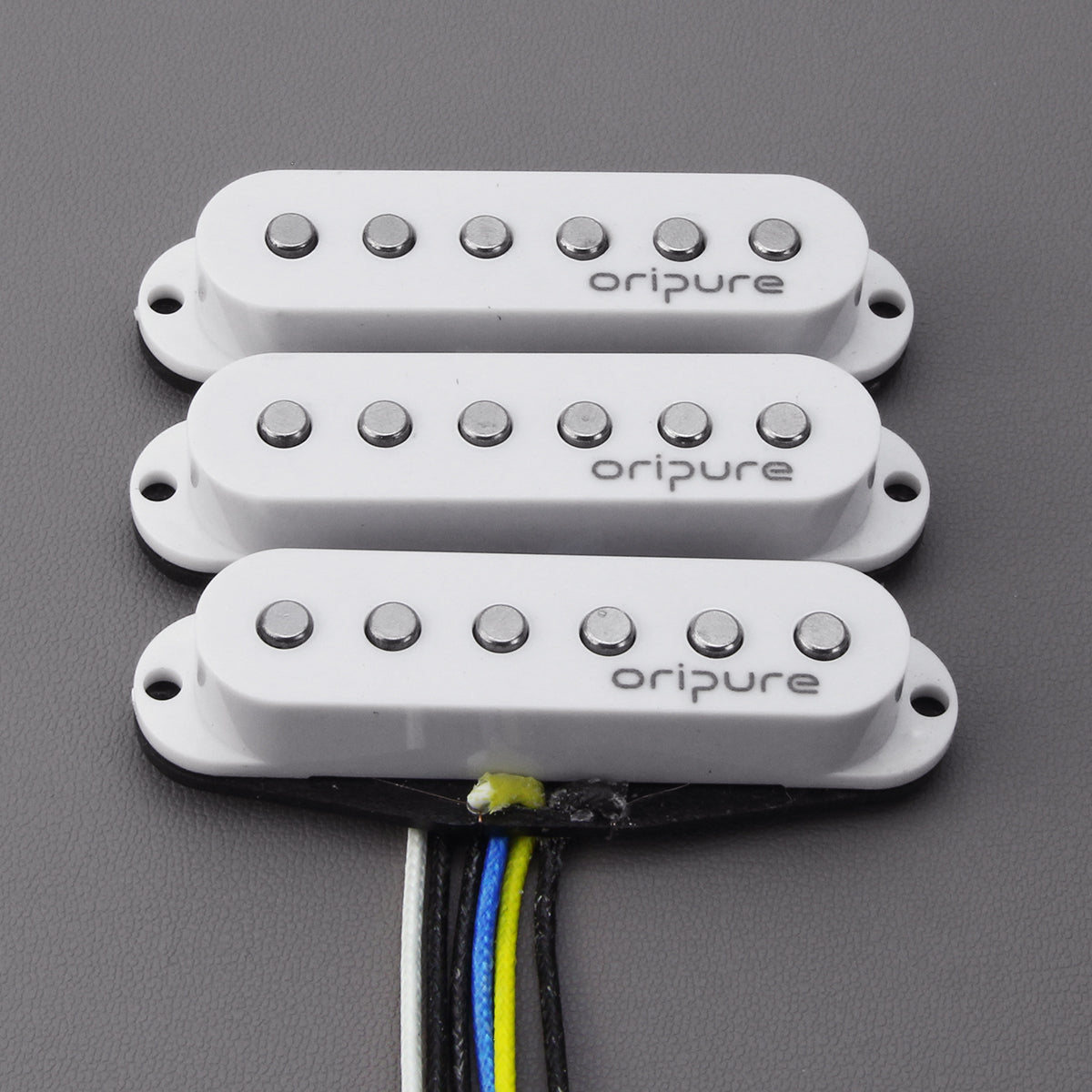 OriPure TFF566 Alnico V Flat Pole Vintage Single Coil Pickups