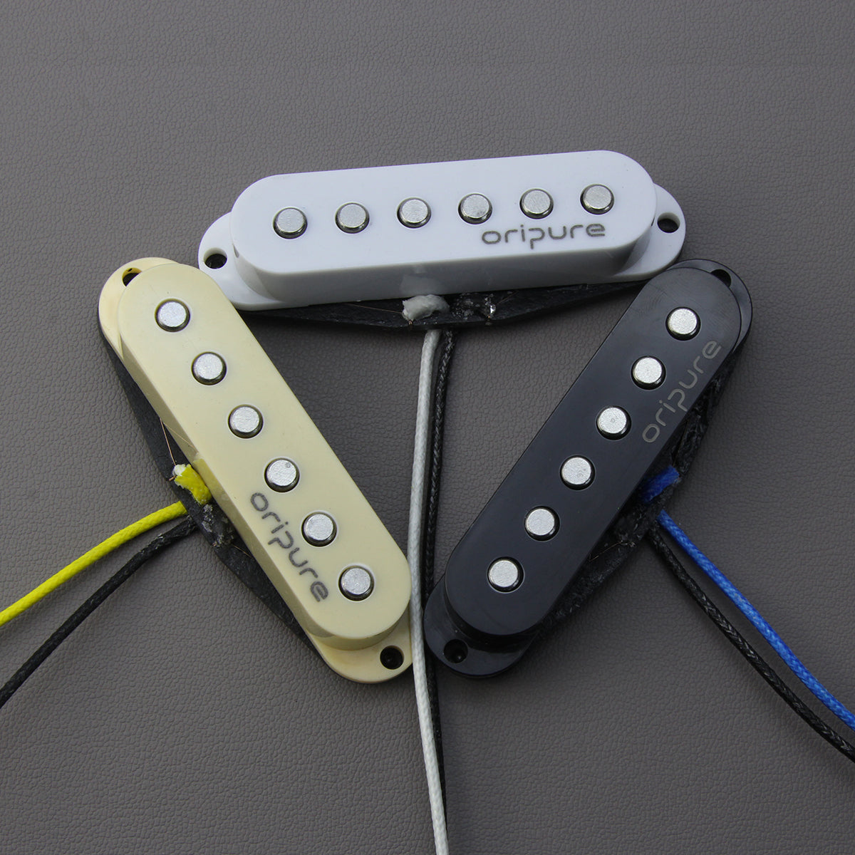 OriPure TFF566 Alnico V Flat Pole Vintage Single Coil Pickups