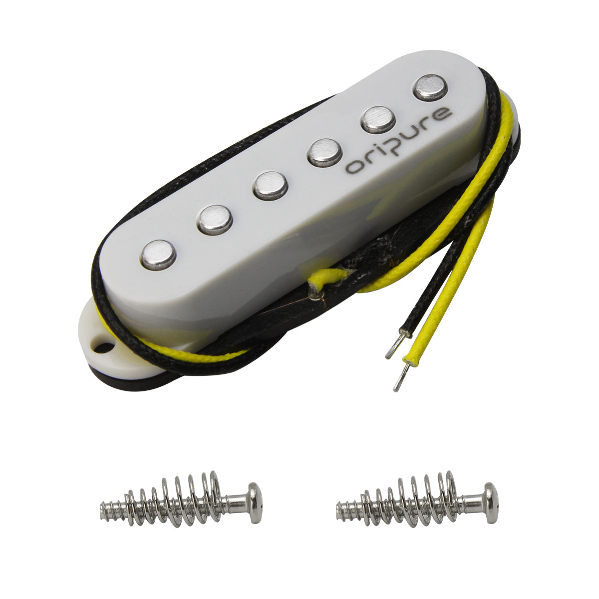 OriPure TFF566 Alnico V Flat Pole Vintage Single Coil Pickups