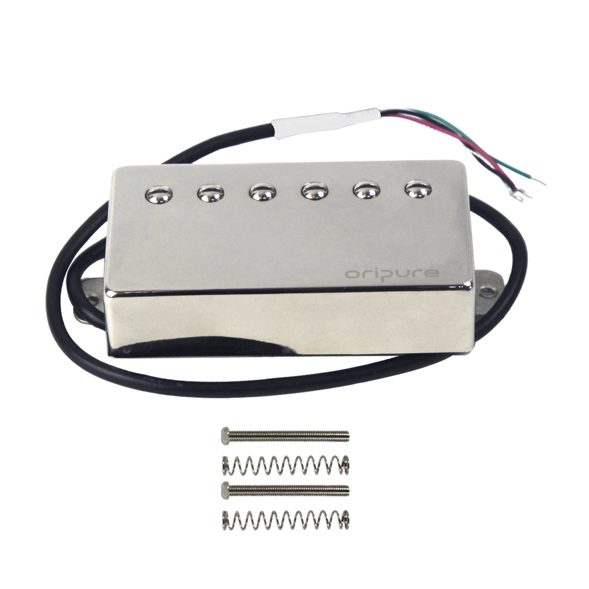 OriPure PHL2 Alnico II Chrome Cover Humbucker Pickup, Neck/Bridge/Matched Pairs