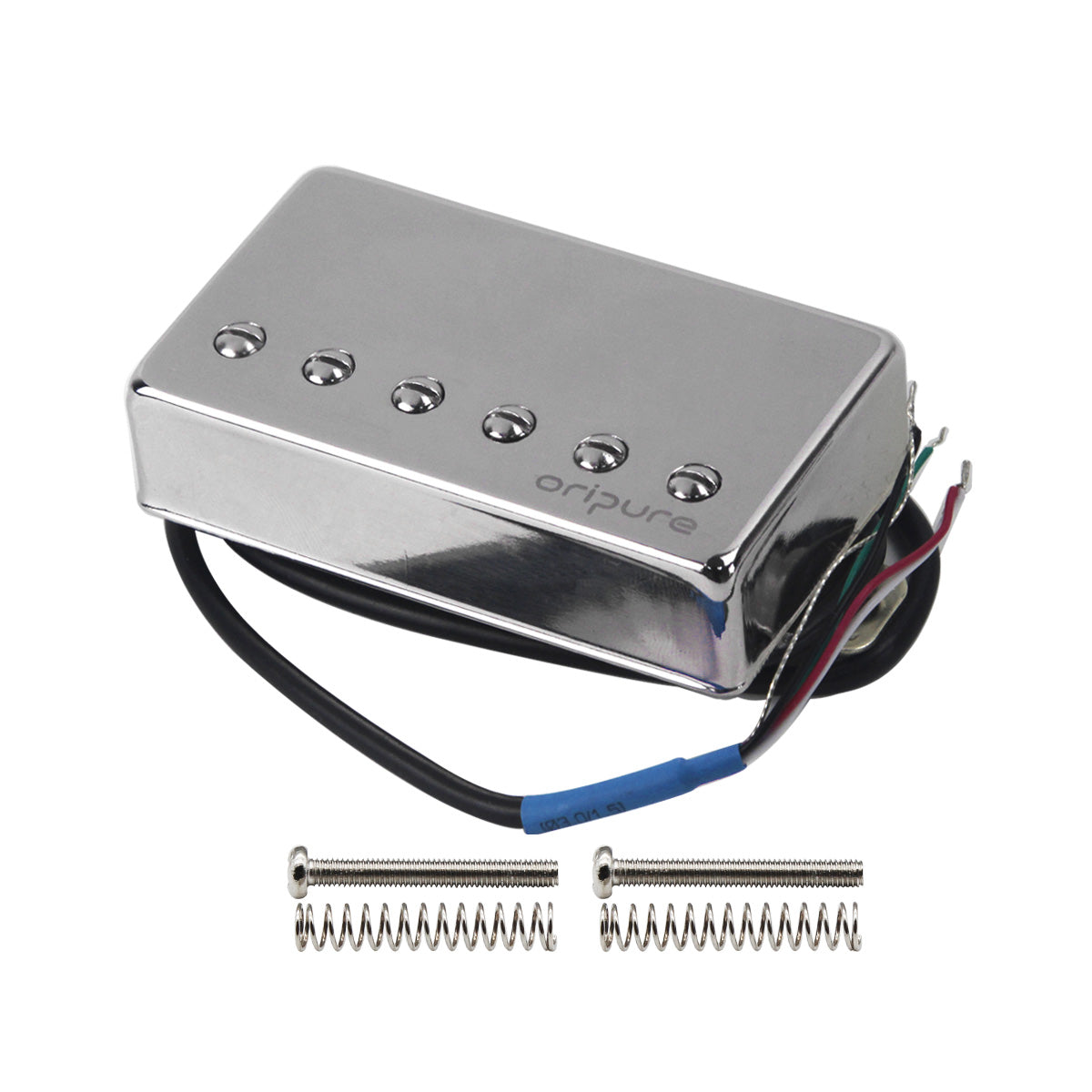OriPure PHL2 Alnico II Chrome Cover Humbucker Pickup, Neck/Bridge/Matched Pairs