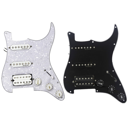 OriPure HSS Prewired Pickguard Set Loaded Alnico 5 Pickups fit FD Strat Guitar