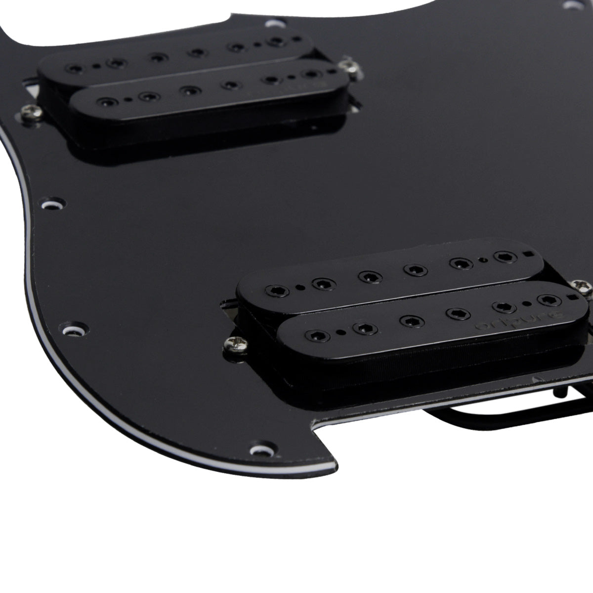 OriPure Prewired HH Pickguard Alnico 5 Humbucker Pickup Set fit FD Strat Guitar