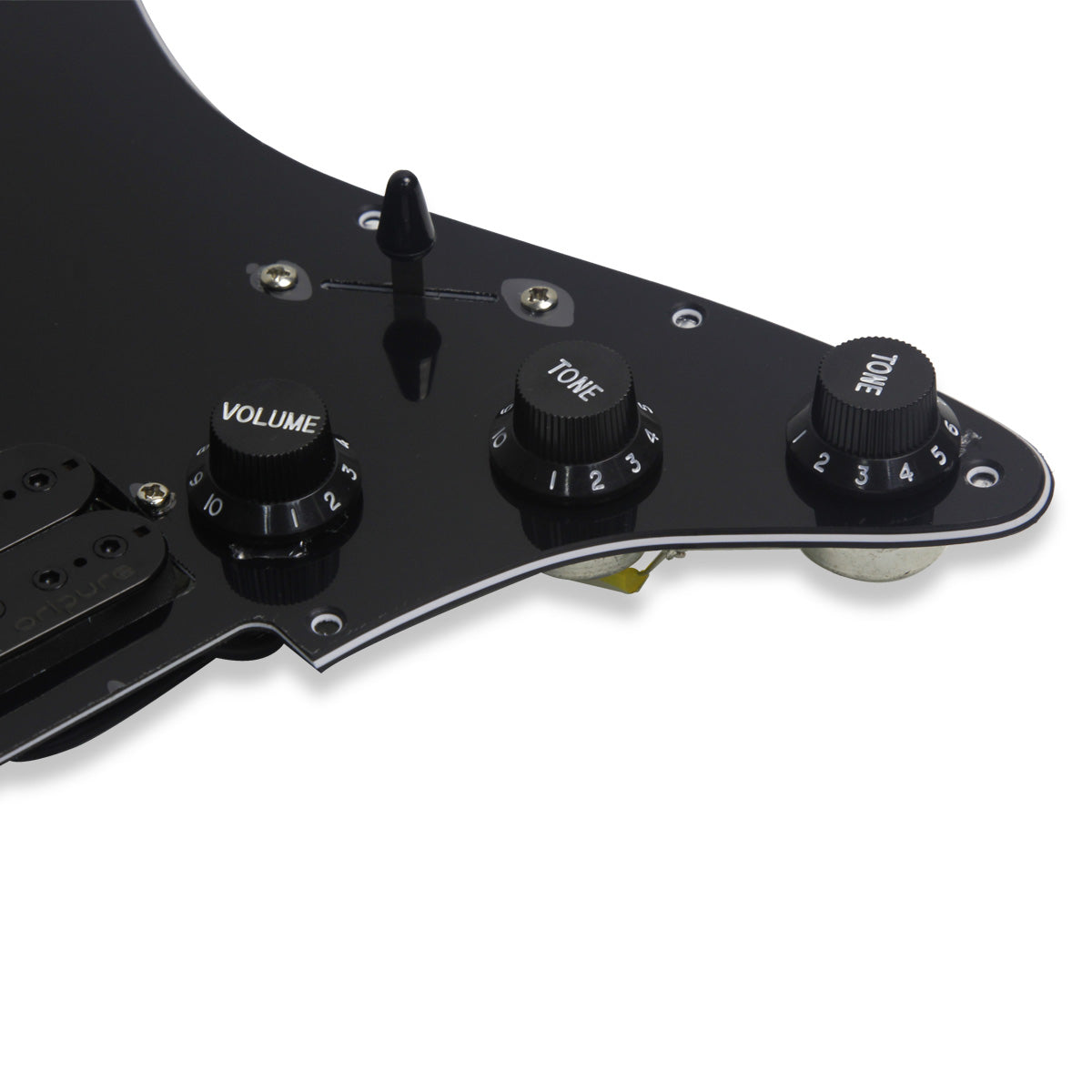OriPure Prewired HH Pickguard Alnico 5 Humbucker Pickup Set fit FD Strat Guitar