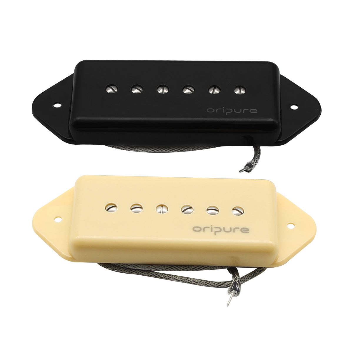 OriPure JDPY501 Alnico V P-90 “Dog ear” Pickups, Cream or Black