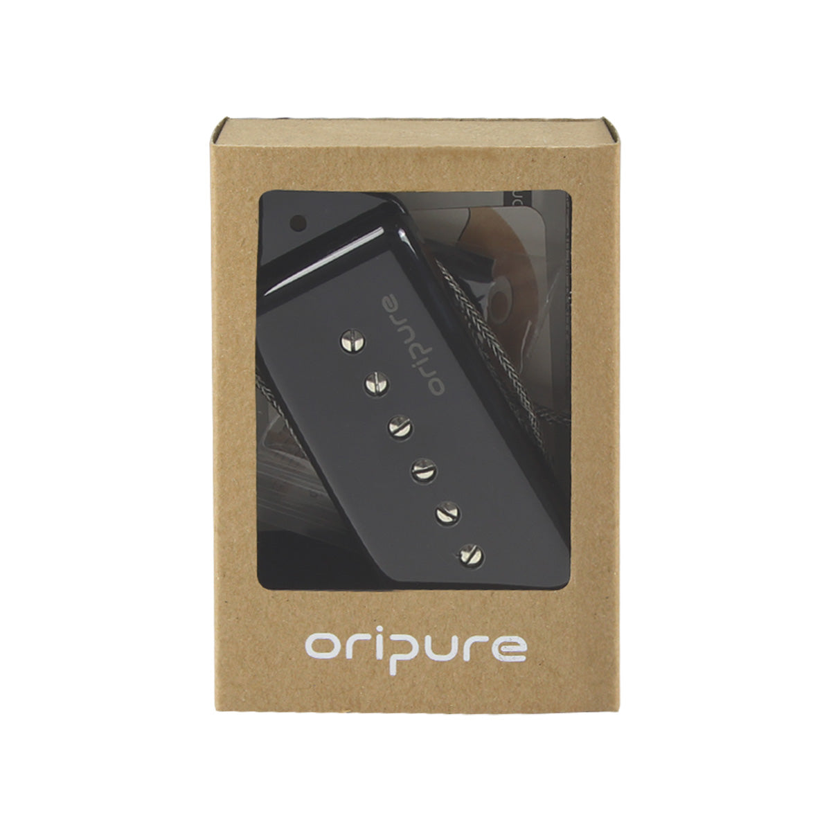 OriPure JDPY501 Alnico 5 Vintage P90 Dog Ear Bridge Pickup 9.5K , Cream or Black