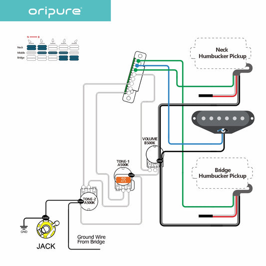 OriPure Custom STD-HSH Prewired circuit