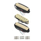 OriPure Small Double Track Alnico5 Dual Pickup RSR Set,N10.6+M6.5(R)+B13.6