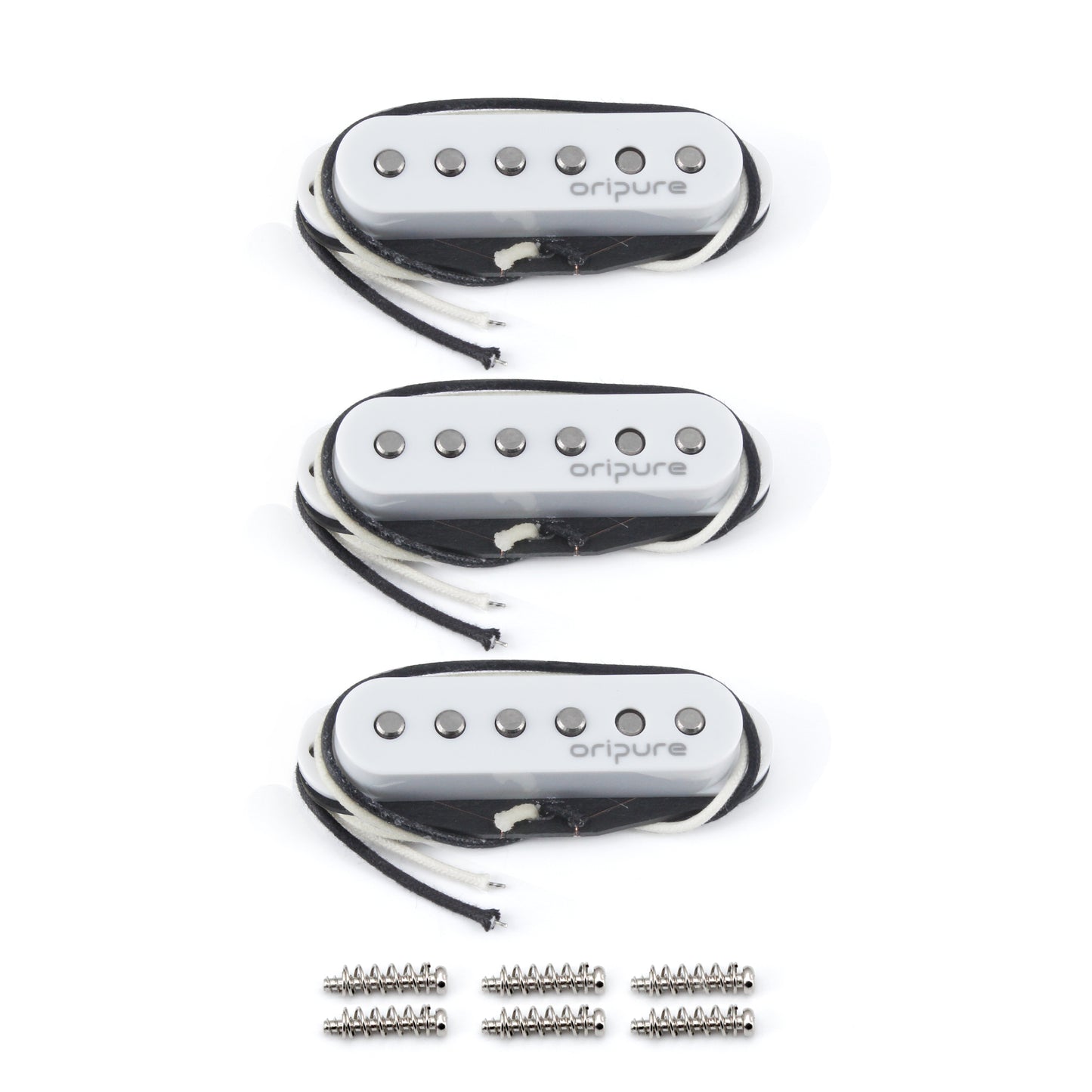 OriPure TSF558 Alnico V Staggered Pole Vintage Single Coil Pickups