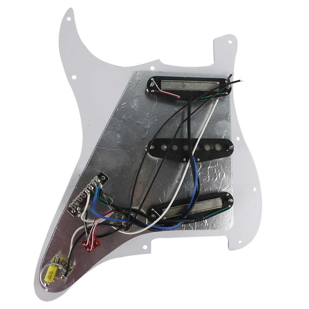OriPure SSS Prewired Pickguard Set Loaded Alnico 5 Pickups fit FD Strat Guitar