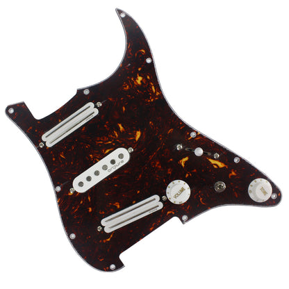 OriPure SSS Prewired Pickguard Set Loaded Alnico 5 Pickups fit FD Strat Guitar