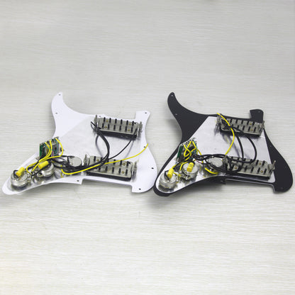 OriPure Prewired HH Pickguard Alnico 5 Humbucker Pickup Set fit FD Strat Guitar