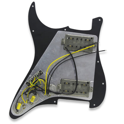 OriPure Prewired HH Pickguard Alnico 5 Humbucker Pickup Set fit FD Strat Guitar