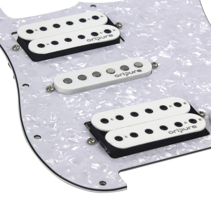 OriPure HSH Prewired Pickguard Loaded Alnico 5 Pickup Set fit HSH Strat Guitar