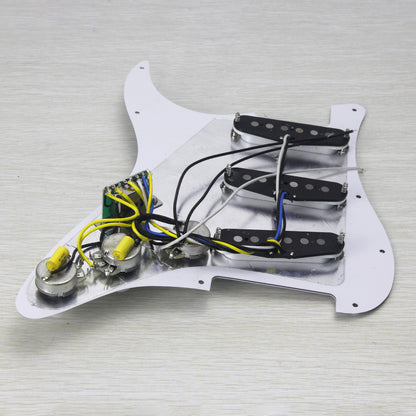 OriPure Prewired SSS Pickguard Loaded Alnico 5 Single Coil Pickups fit FD Strat Guitar