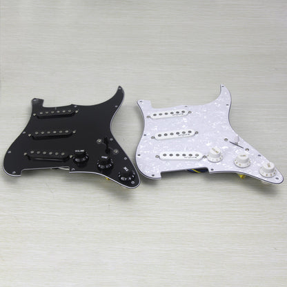 OriPure Prewired SSS Pickguard Loaded Alnico 5 Single Coil Pickups fit FD Strat Guitar