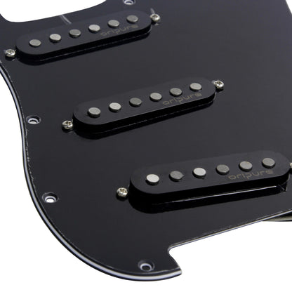 OriPure Prewired SSS Pickguard Loaded Alnico 5 Single Coil Pickups fit FD Strat Guitar