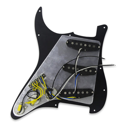 OriPure Prewired SSS Pickguard Loaded Alnico 5 Single Coil Pickups fit FD Strat Guitar