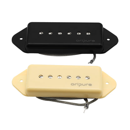 OriPure JDPY501 Alnico V P-90 “Dog ear” Pickups, Cream or Black