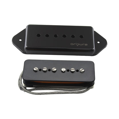 OriPure JDPY501 Alnico 5 Vintage P90 Dog Ear Bridge Pickup 9.5K , Cream or Black