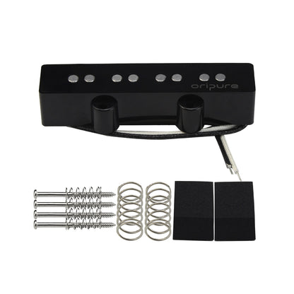 OriPure BP5/BJ5 Alnico V P style 4 string Bass Pickup set, Black